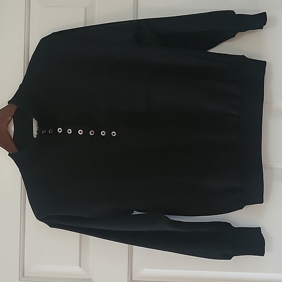 $5 SALE!! DIVERSITY SPORT PETITE PULLOVER SWEATSHIRT BUTTON FRONT - Picture 1 of 6